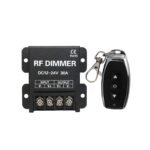 100001 Ασύρματο Dimmer LED για Μονόχρωμα Προϊόντα RF 2.4Ghz DC 12-24V 360/720W