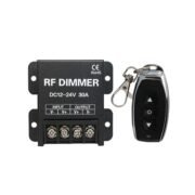 100001 Ασύρματο Dimmer LED για Μονόχρωμα Προϊόντα RF 2.4Ghz DC 12-24V 360/720W
