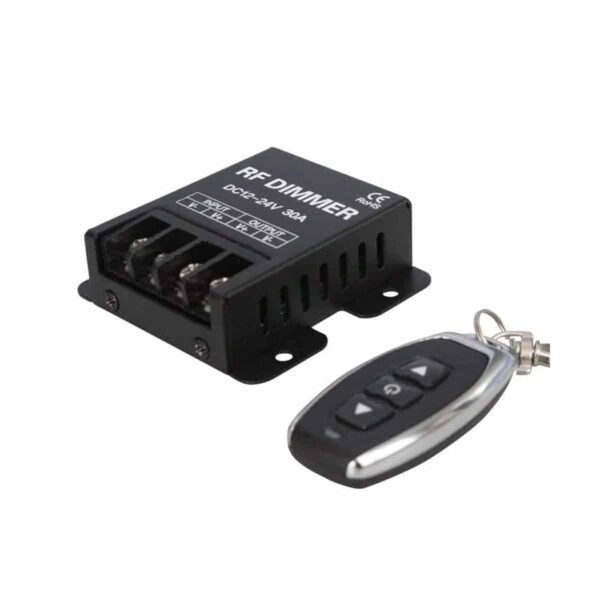100001 Ασύρματο Dimmer LED για Μονόχρωμα Προϊόντα RF 2.4Ghz DC 12-24V 360/720W - Image 2