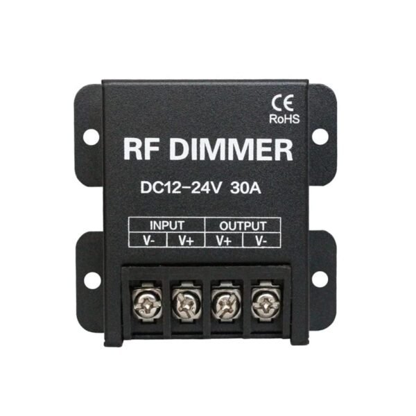 100001 Ασύρματο Dimmer LED για Μονόχρωμα Προϊόντα RF 2.4Ghz DC 12-24V 360/720W - Image 3