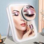 LED Επαναφορτιζόμενος Φωτιζόμενος Καθρέφτης Μακιγιάζ - Image 2