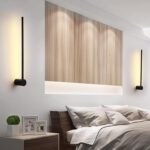 DISON LED Φωτιστικό Τοίχου/Απλίκα Ράβδος (Stick) 12W 3000K Θερμό Λευκό Dimmable με Διακόπτη ON/OFF Μ60 x Π9.5 x Υ9.5cm - Image 2