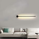 101445-C DISON LED Φωτιστικό Τοίχου/Απλίκα ράβδος (Stick) 15W Λευκό Ημέρας 4500Κ Μ80 x Π9.5 x Υ9.5cm Dimmable + ON/OFF - Image 4