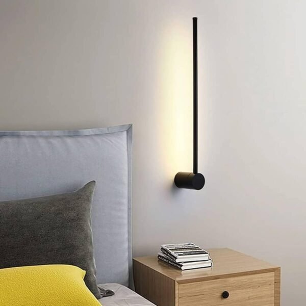 DISON LED Φωτιστικό Τοίχου/Απλίκα Ράβδος (Stick) 12W 3000K Θερμό Λευκό Dimmable με Διακόπτη ON/OFF Μ60 x Π9.5 x Υ9.5cm - Image 4