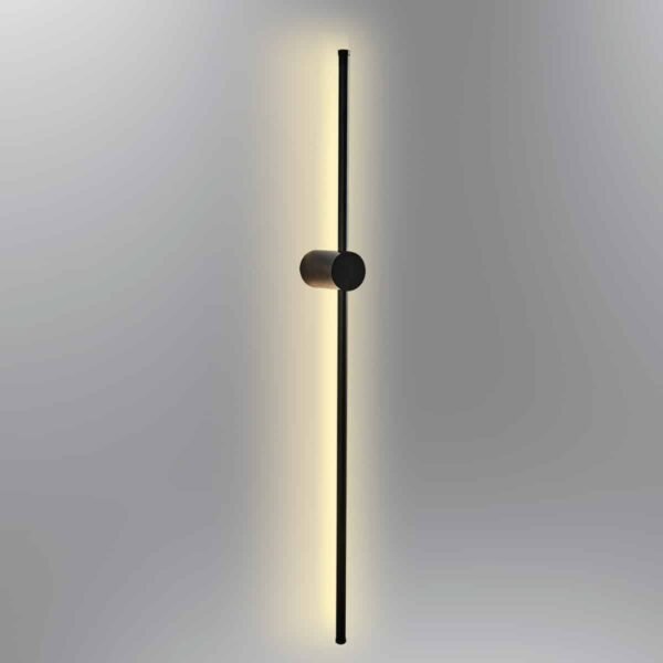 101445 DISON LED Φωτιστικό Τοίχου/Απλίκα ράβδος (Stick) 15W Θερμό Λευκό 3000Κ Μ80 x Π9.5 x Υ9.5cm Dimmable + ON/OFF - Image 4