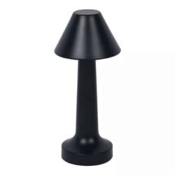 Liam LED Επιτραπέζιο Φωτιστικό Μπαταρίας 3W Μαύρο