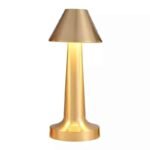 Liam LED Επιτραπέζιο Φωτιστικό Μπαταρίας 3W Χρυσό