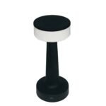 Noah LED Επιτραπέζιο Φωτιστικό Μπαταρίας Μαύρο