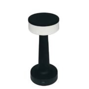 Noah LED Επιτραπέζιο Φωτιστικό Μπαταρίας Μαύρο