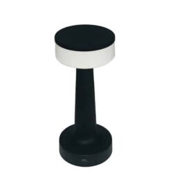 Noah LED Επιτραπέζιο Φωτιστικό Μπαταρίας Μαύρο