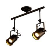 Nocturno Μεταλλικό Φωτιστικό Οροφής 2xE27