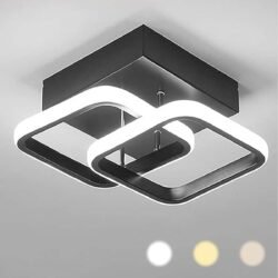 Oliya-B Μεταλλικό Φωτιστικό Οροφής 40Watt CCT μέσω διακόπτη