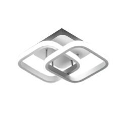 Oliya-W Μεταλλικό Φωτιστικό Οροφής 24Watt CCT μέσω διακόπτη