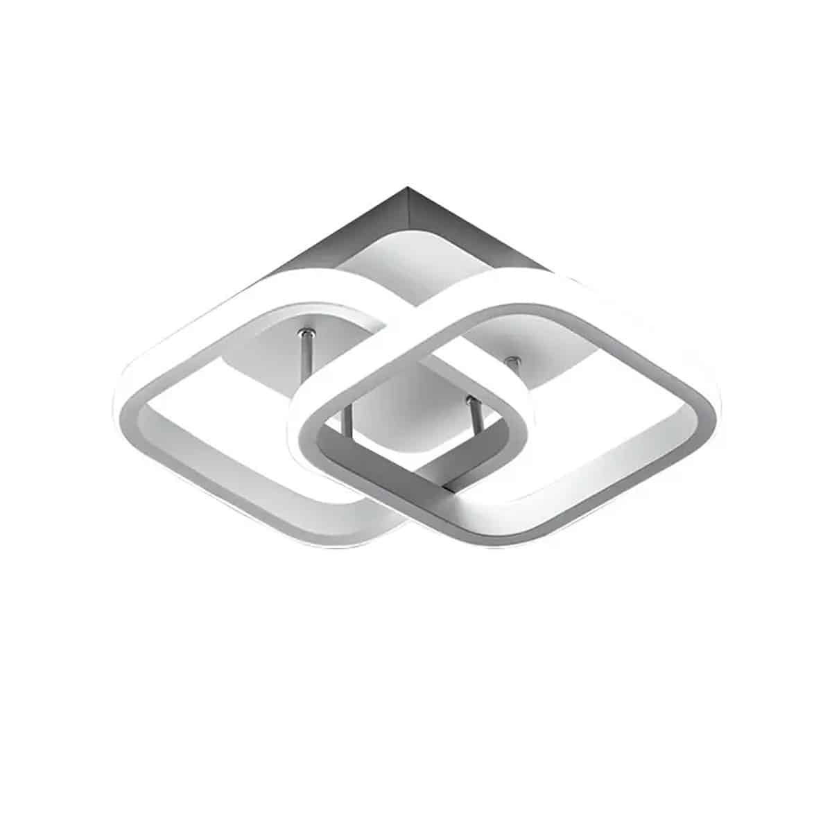 Oliya-W-Μεταλλικό-Φωτιστικό-Οροφής-24Watt-CCT-μέσω-διακόπτη-2 Oliya-W Μεταλλικό Φωτιστικό Οροφής 24Watt CCT μέσω διακόπτη - Image 1