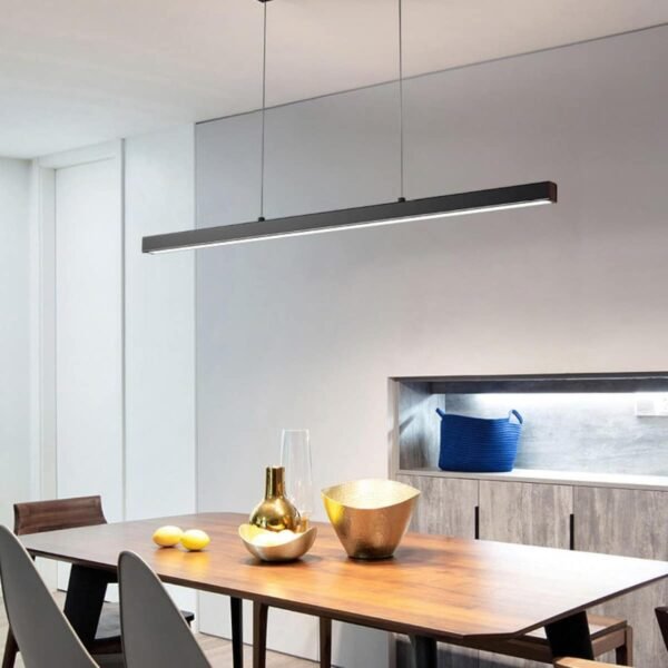 Orion Κρεμαστό Φωτιστικό Οροφής LED 32W CCT Dimmable Μαύρο με χειριστήριο - Image 2