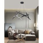 Prisma Πολυέλαιος Οροφής LED Dimmable CCT 80W D72 με Χειριστήριο - Μοντέρνος LED Φωτισμός Οροφής - Image 6
