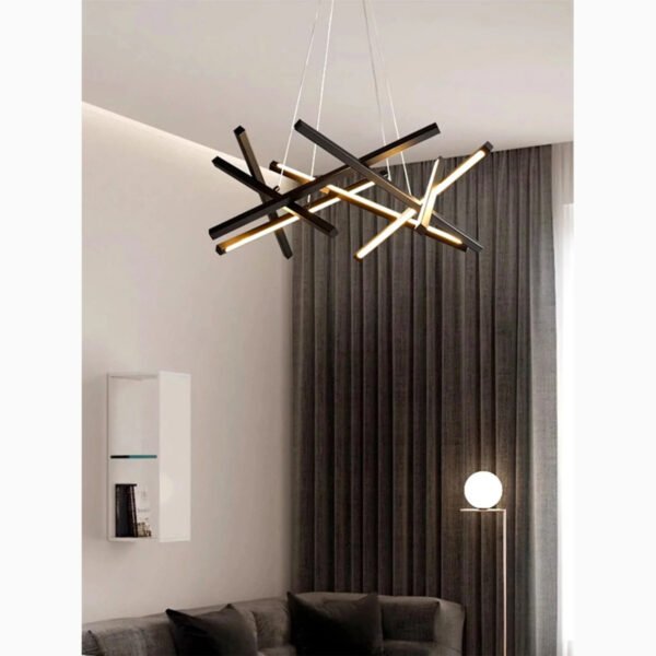 Prisma Πολυέλαιος Οροφής LED Dimmable CCT 80W D72 με Χειριστήριο - Μοντέρνος LED Φωτισμός Οροφής - Image 7
