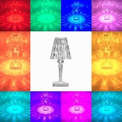 RGB Amour LED Επιτραπέζιο Φωτιστικό Μπαταρίας