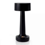 Trista LED Επιτραπέζιο Φωτιστικό Μπαταρίας 3W Μαύρο