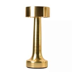 Trista LED Επιτραπέζιο Φωτιστικό Μπαταρίας 3W Χρυσό