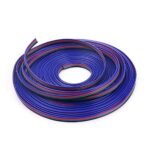 100141 Εύκαμπτο Πλακέ Καλώδιο 1m RGB 4 x 0.25mm² - Image 2