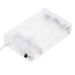 100020 Αδιάβροχα Λαμπάκια LED 4Watt Λευκό με Μπαταρία & Κοντρόλερ – 100τμχ / 10 Μέτρα - Image 4