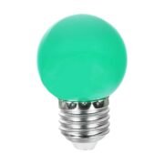 100091 Λάμπα LED E27 G45 Γλομπάκι 2W 80lm 260° AC 220-240V IP20 Φ4.5 x Υ6.9cm - 2 Χρόνια Εγγύηση Πράσινο