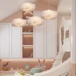 100504 Κρεμαστό Φωτιστικό Σύννεφο 100cm 5XE27 Cloud100 - Image 4