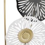 101326 Μεταλλικό Διακοσμητικό Τοίχου Flower-B 22x60CM - Image 3