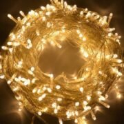 Επεκτεινόμενα 100 Χριστουγεννιάτικα Λαμπάκια LED 3Watt Θερμό Λευκό