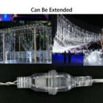 100024 Επεκτεινόμενα 100 Χριστουγεννιάτικα Λαμπάκια LED 3Watt Λευκό - Image 2