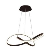 Artemisia Κρεμαστό Φωτιστικό Οροφής LED 40W CCT Dimmable Μαύρο με χειριστήριο