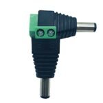 100031 Βύσμα Τροφοδοσίας DC Αρσενικό - Male Jack Connector σε Κλέμα 5.5 x 2.1mm - Image 3