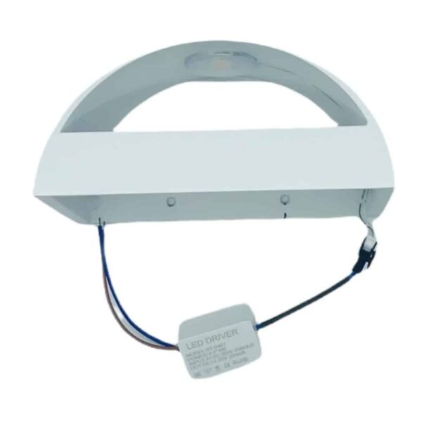 100221 Απλίκα τοίχου LED 7Watt Θερμό Λευκό 90mmX16mmX60mm - Image 3