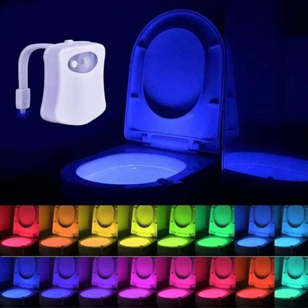100598 LED Φωτάκι λεκάνης τουαλέτας RGB - Image 2