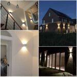 100705 ROTH Φωτιστικό Τοίχου Up & Down LED 2x6W – Θερμό Λευκό 3000K | Απλίκα Εσωτερικού & Εξωτερικού Χώρου IP44 - Image 4