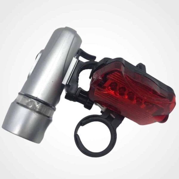 100772 Φακός Ποδηλάτου με Οπίσθιο Φανάρι LED - Image 2
