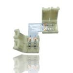 101340 Ταχυσύνδεσμος L με Κλίπ για Ταινίες LED Μονόχρωμες 10mm – Γωνιακός Σύνδεσμος