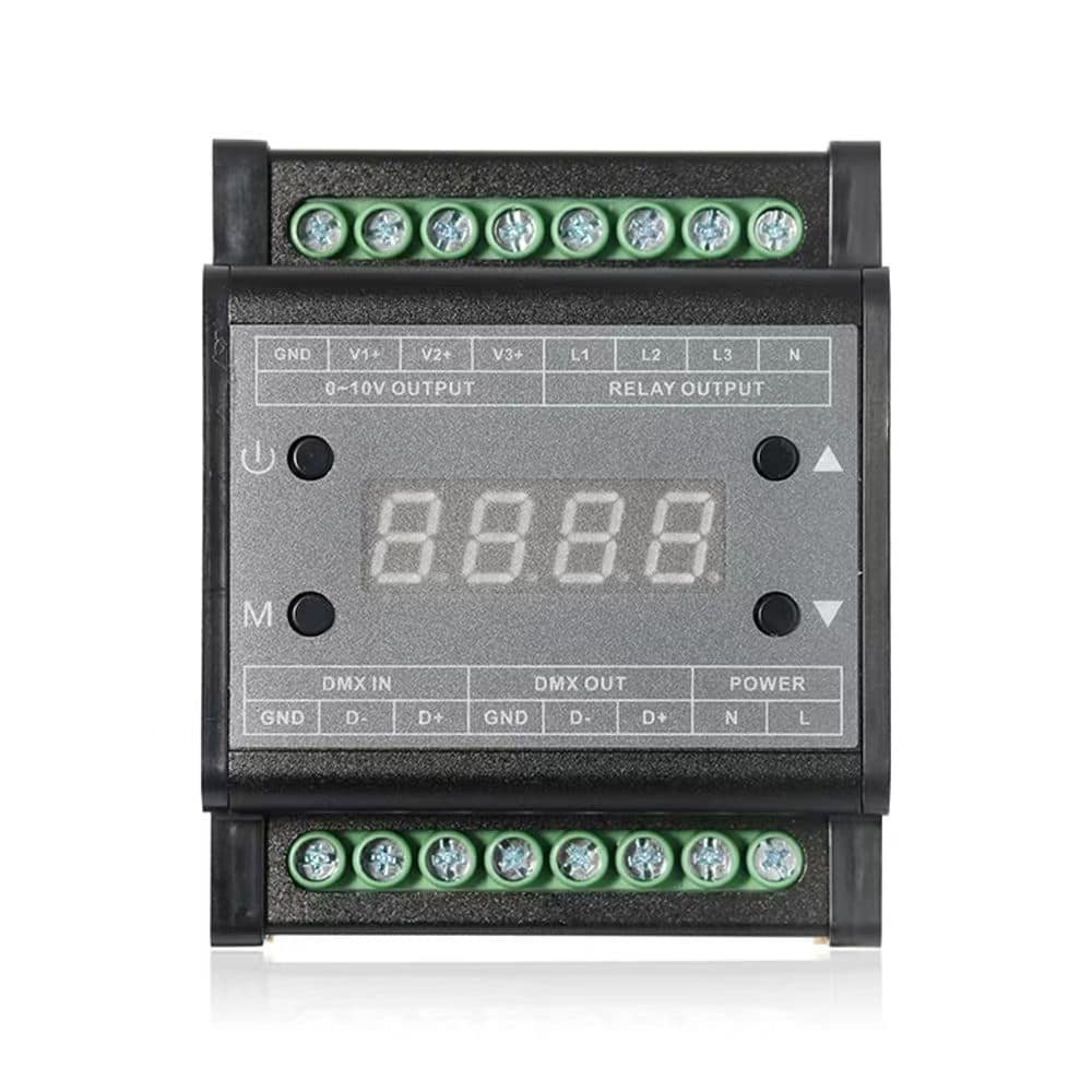LED-DMX-Triac-Dimmer-660W-7 LED DMX Triac Dimmer 660W Ράγας - Image 1