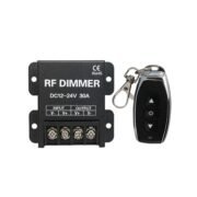 100001 Ασύρματο Dimmer LED για Μονόχρωμα Προϊόντα RF 2.4Ghz DC 12-24V 360/720W