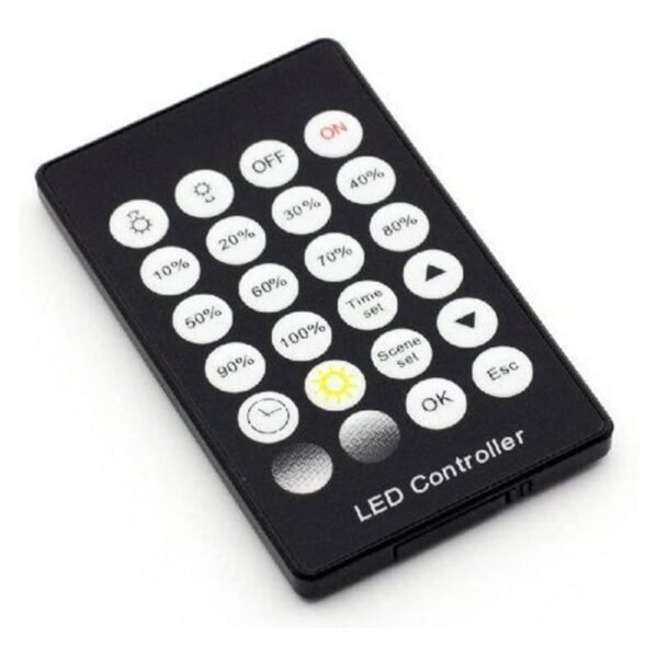 101007 Ασύρματο Controller & Dimmer για Μονόχρωμα Προϊόντα DC 12-24V 144/288W με Ρύθμιση Μέρας/Νύχτας και Χρονοδιακόπτη On/Off - Image 3