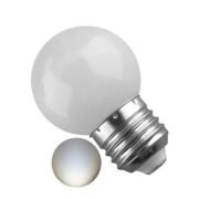 100091 Λάμπα LED E27 G45 Γλομπάκι 2W 80lm 260° AC 220-240V IP20 Φ4.5 x Υ6.9cm - 2 Χρόνια Εγγύηση Ψυχρό Λευκό