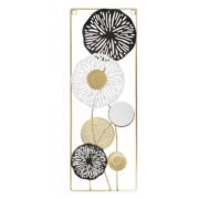 101326 Μεταλλικό Διακοσμητικό Τοίχου Flower-B 22x60CM