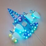 Παιδικό Φωτιστικό αεροπλάνο με Bluetooth & Ηχείο - Image 4