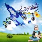 Παιδικό Φωτιστικό αεροπλάνο με Bluetooth & Ηχείο