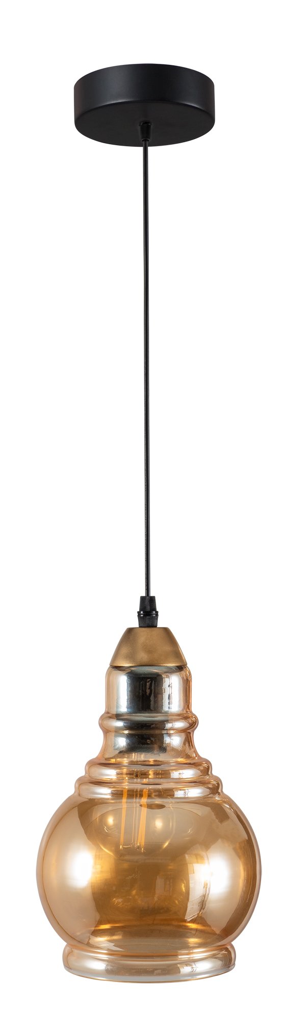 01579f7006-d1e7-7d42-6fe0-0194880efddf PDA 1258 B 1/Φ ΓΥΑΛΙ ΚΟΝΤΟ ΜΠΟΜΠΕ ΜΕΛΙ 1xE-27 40W - Image 1