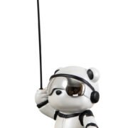 TLC 1112 WH ΠΟΡΤΑΤΙΦ ΑΡΚΟΥΔΟΣ ΛΕΥΚΟΣ ΜΕ ΜΠΑΛΟΝΙ ΦΩΤΙΖΟΜΕΝΟ & ΒΑΣΗ ΦΩΤΙΖΟΜΕΝΗ LED