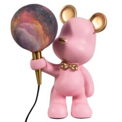 TLC 1113 PK ΑΡΚΟΥΔΟΣ ΡΟΖ ΜΕ ΛΑΜΠΑ 1xG9