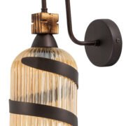 WLA 136 ΗΝ ΑΠΛΙΚΑ ΡΟΥΣΤΙΚ ΜΕ ΛΑΜΑ ΓΥΑΛΙ ΜΕΛΙ 1xΕ-27 40W