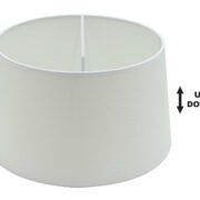 SPC 35 WH E14-E27 (d35-30-H20) ΚΑΠΕΛΟ UP/DOWN ΛΕΥΚΟ